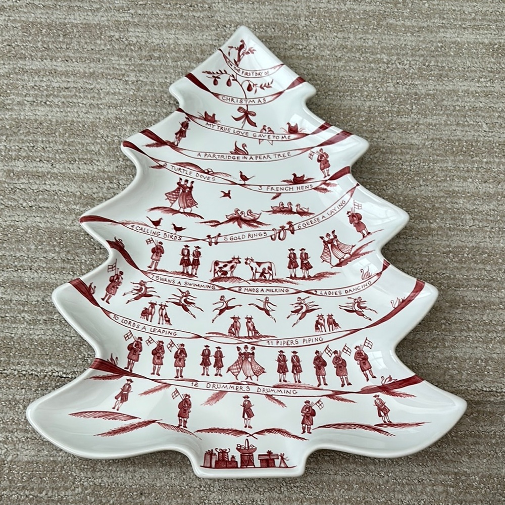 Juliska Country Estate Christmas Platter